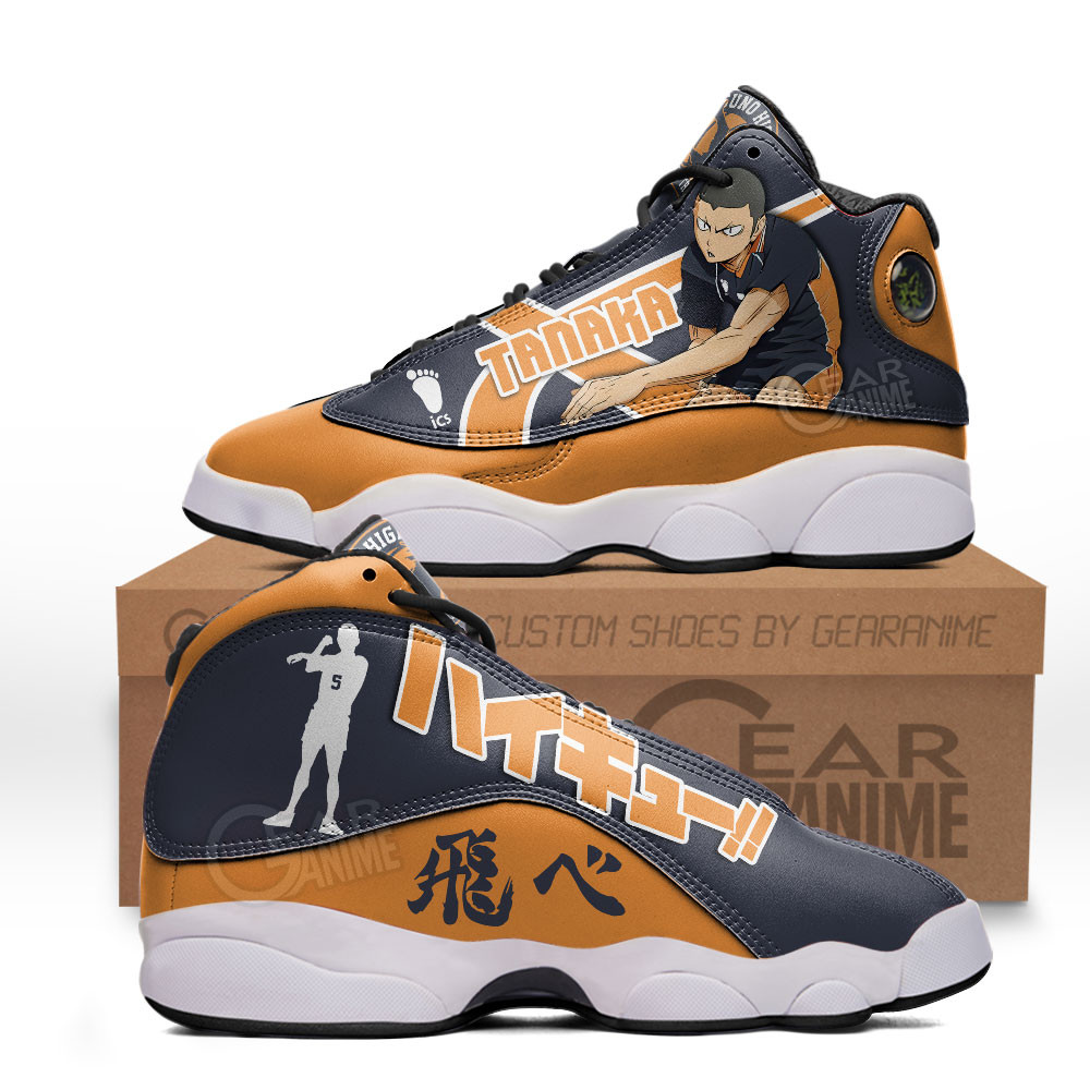 Ryunosuke Tanaka J13 Sneakers Haikyuu Custom Anime Shoes