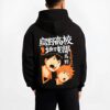 HAIKYAC B.black hoodie male back view - Haikyuu UK Shop