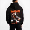 HAIKYTSP B.black hoodie male back view - Haikyuu UK Shop